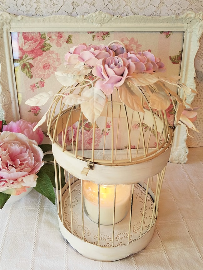 Pink-Rose-Birdcage